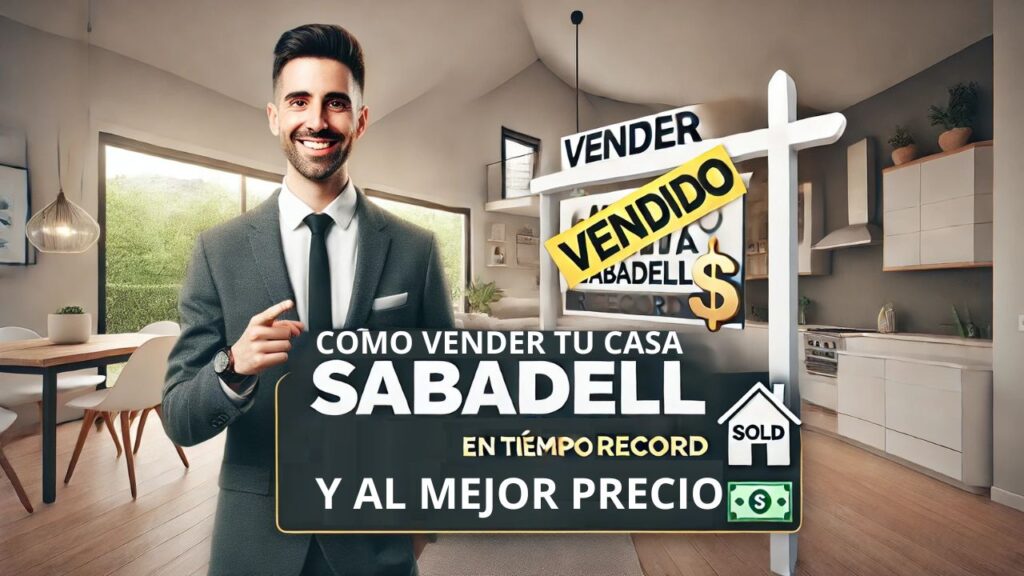 Cómo vender casa rapido en Sabadell en tiempo récord (y al mejor precio)